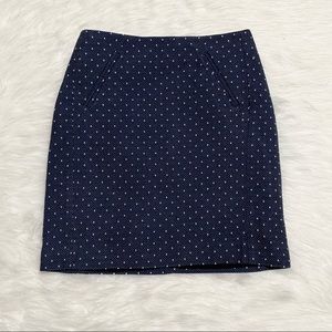 LOFT Polka Dot Skirt